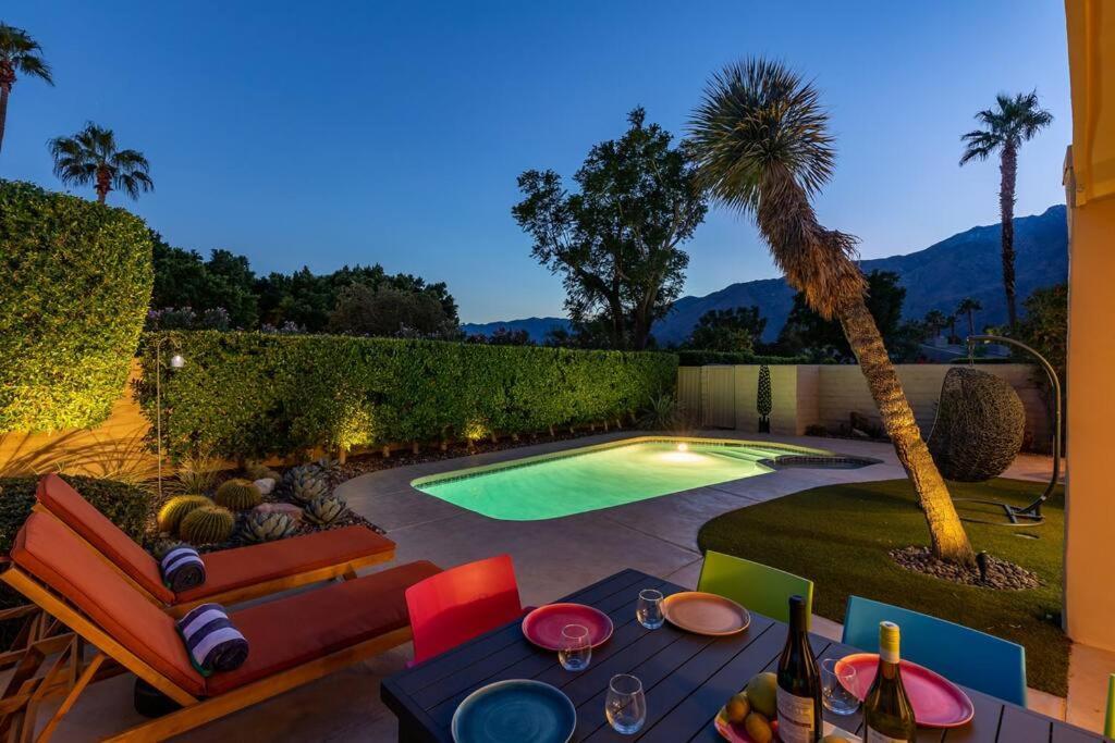 The Sunset House Pool & Spa Palm Springs Bagian luar foto