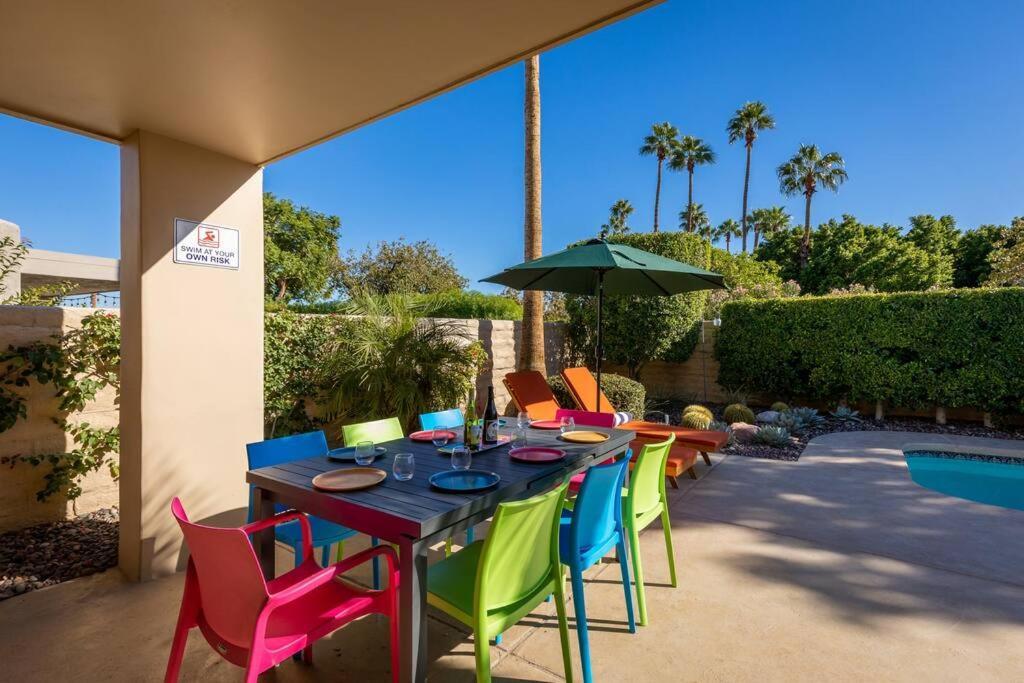 The Sunset House Pool & Spa Palm Springs Bagian luar foto