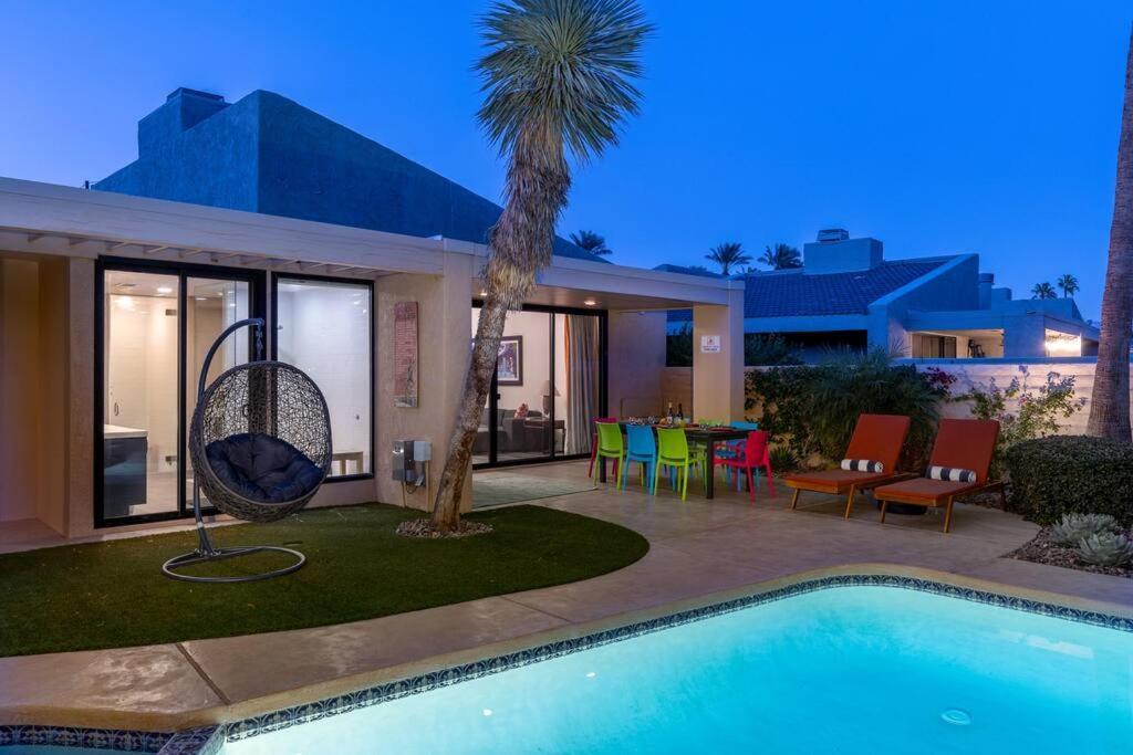 The Sunset House Pool & Spa Palm Springs Bagian luar foto